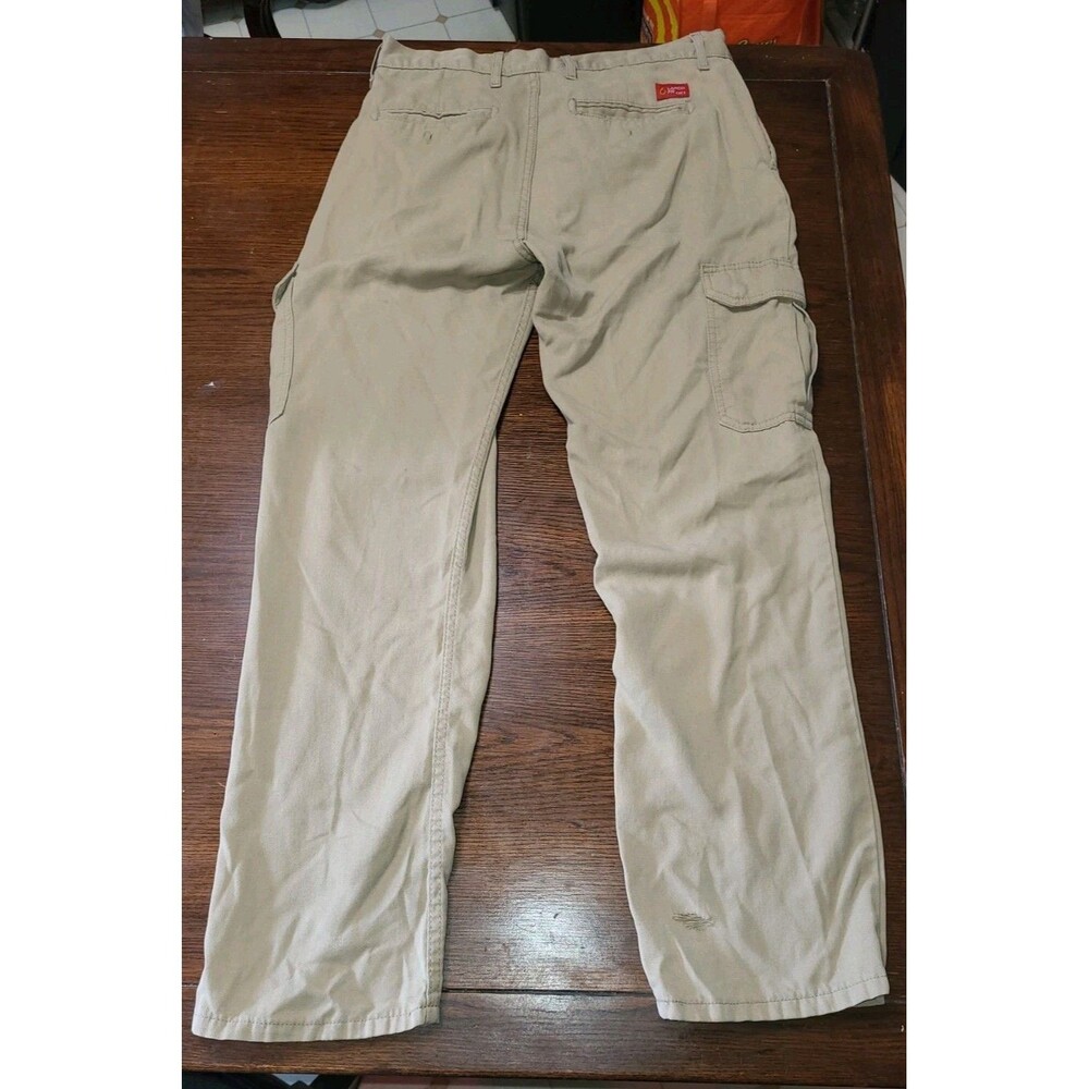 LAPCO FR Pants 32x30 Khaki Flame Resistant Cargo Work Uniform P-DH6KHCP CAT2... - Picture 2 of 6